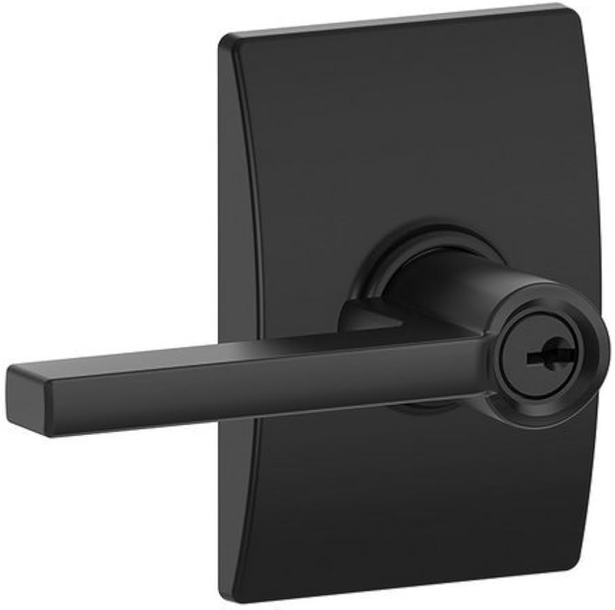 Schlage F51A LAT 622 CEN Latitude Door Lever with Century Trim